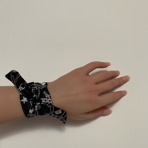 Silk Twilly - Wrist Band, Designer Fabric